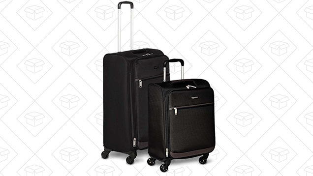 AmazonBasics 2-Piece Luggage Set | $60 | Amazon